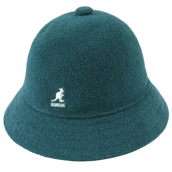 画像1: KANGOL（カンゴール） “BERMUDA CASUAL (MARINE TEAL)” (1)