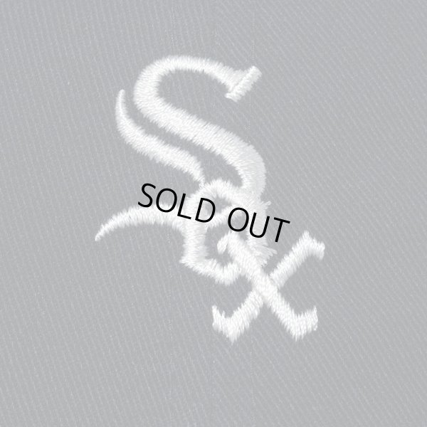 画像6: NEWERA（ニューエラ）“カジュアルクラシック MLB Casual Classic シカゴ・ホワイトソックス ミッドロゴ ブラック × クロームホワイト” (6)