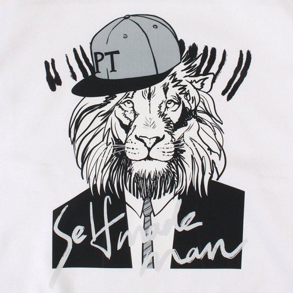 画像4: 【ラストMのみ】PeeTee. (ピーティー) “SELF MADE MAN CREW SWEAT” (4)