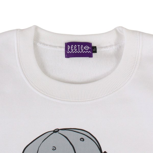 画像3: 【ラストMのみ】PeeTee. (ピーティー) “SELF MADE MAN CREW SWEAT” (3)