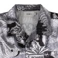 画像4: 【ラストXLのみ】GRIMEY / GRMY (グライミー) “SUPASTAR SATIN BUTTON UP SHIRT” (4)