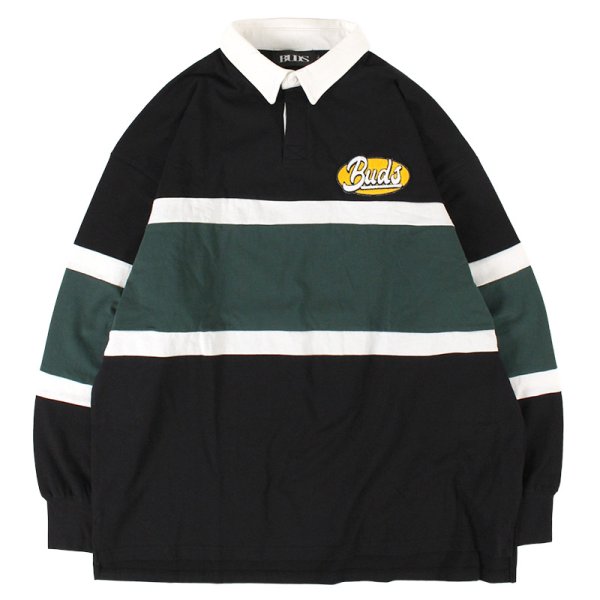 画像1: BUDS（バッズ）“EMBLEM RUGBY SHIRTS” (1)