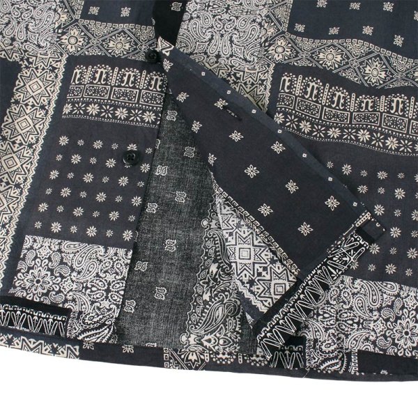 画像8: KINGSIZE(キングサイズ)“PAISLEY S/S SHIRT” (8)