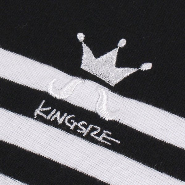 画像4: 【ラストXLのみ】KINGSIZE（キングサイズ）“BORDER TEE” (4)