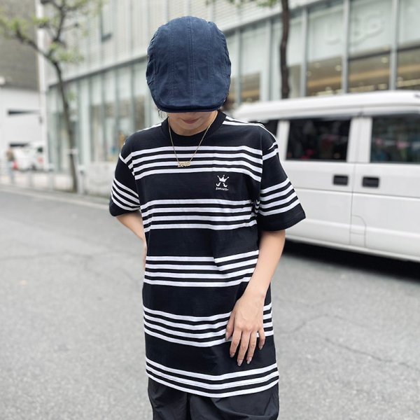 画像8: 【ラストXLのみ】KINGSIZE（キングサイズ）“BORDER TEE” (8)