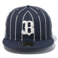 画像3: NEWERA（ニューエラ）“59FIFTY Pinstripe ピンストライプ オリックス・バファローズ ネイビー” (3)