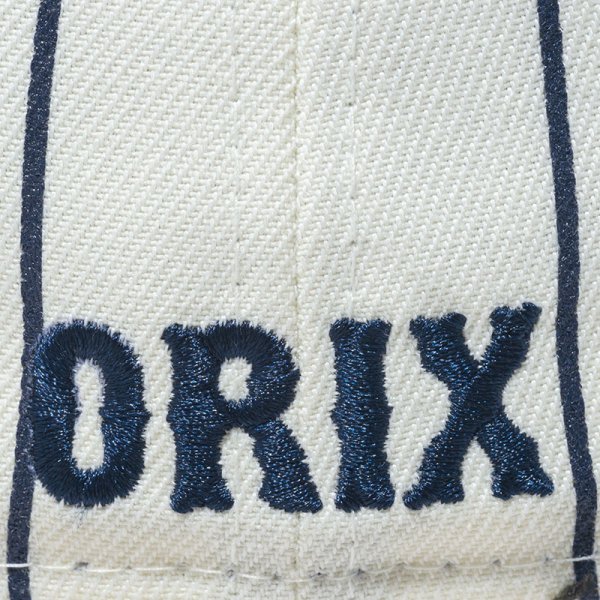 画像8: NEWERA（ニューエラ）“59FIFTY Pinstripe ピンストライプ オリックス・バファローズ クローム ネイビーバイザー” (8)