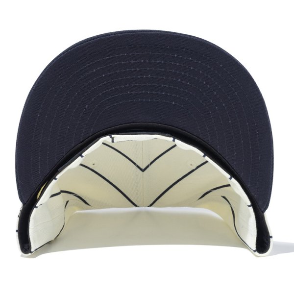 画像5: NEWERA（ニューエラ）“59FIFTY Pinstripe ピンストライプ オリックス・バファローズ クローム ネイビーバイザー” (5)