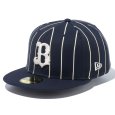 画像2: NEWERA（ニューエラ）“59FIFTY Pinstripe ピンストライプ オリックス・バファローズ ネイビー” (2)