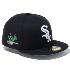 画像1: NEWERA（ニューエラ）“59FIFTY MLB STATE FLOWERS シカゴ・ホワイトソックス ブラック” (1)