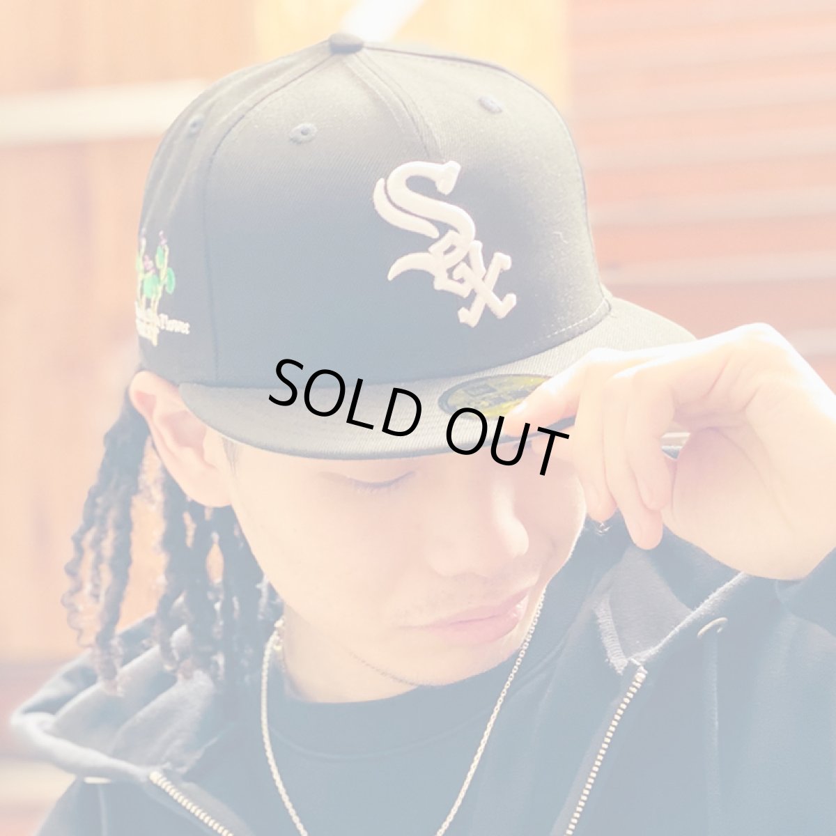 画像9: NEWERA（ニューエラ）“59FIFTY MLB STATE FLOWERS シカゴ・ホワイトソックス ブラック” (9)