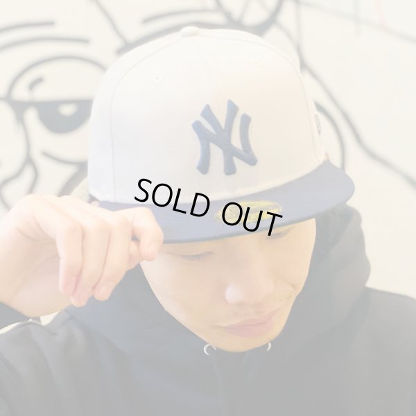 画像7: 【ラスト7 1/2 (59.6cm)のみ】NEWERA（ニューエラ）“59FIFTY Powered by GORO NAKATSUGAWA（min-nano）ニューヨーク・ヤンキース ストーン ネイビーバイザー” (7)