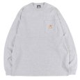 画像1: 【ラストXLのみ】KINGSIZE（キングサイズ）“LOGO POCKET L/S TEE” (1)