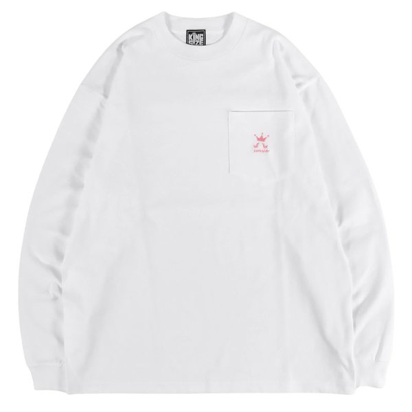 画像1: KINGSIZE（キングサイズ）“LOGO POCKET L/S TEE” (1)