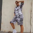画像20: 【ラストXLのみ】GRIMEY / GRMY (グライミー) “SUPASTAR SATIN BUTTON UP SHIRT” (20)