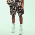 画像1: 【ラストLのみ】GRIMEY / GRMY (グライミー) “SUPASTAR SATIN SHORTS” (1)