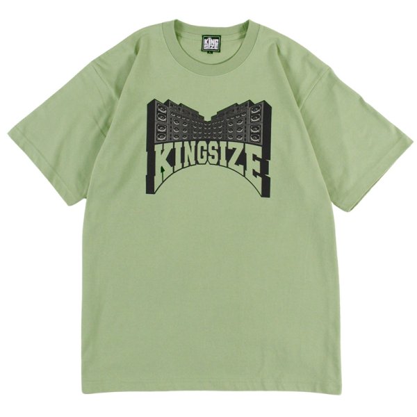 画像1: 【ラストMのみ】KINGSIZE（キングサイズ）“SOUND SYSTEM TEE” (1)