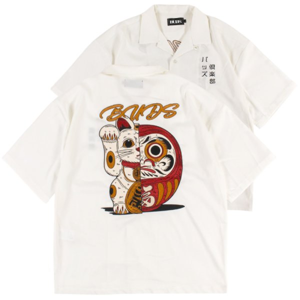 画像1: BUDS（バッズ）“MANEKIDARUMA SKA SHIRT” (1)