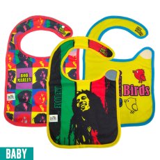 画像1: 【2026.03.28再入荷】BOB MARLEY “BIBS 3-PACK / スタイ 3枚セット” (1)