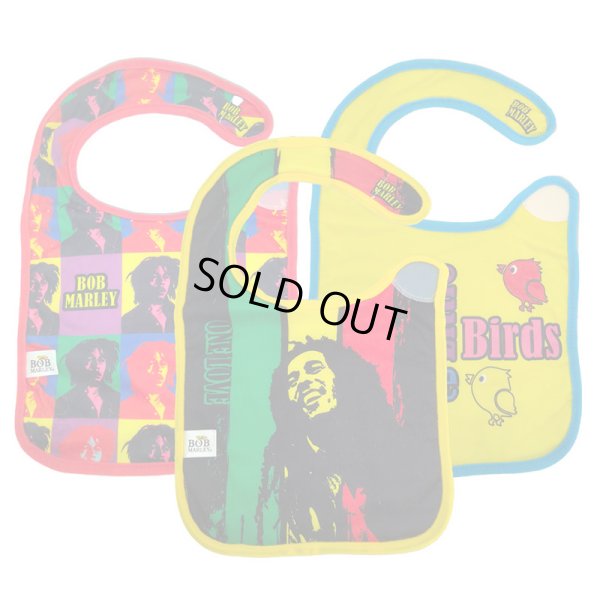 画像1: 【2025.04.18再入荷】BOB MARLEY “BIBS 3-PACK / スタイ 3枚セット” (1)