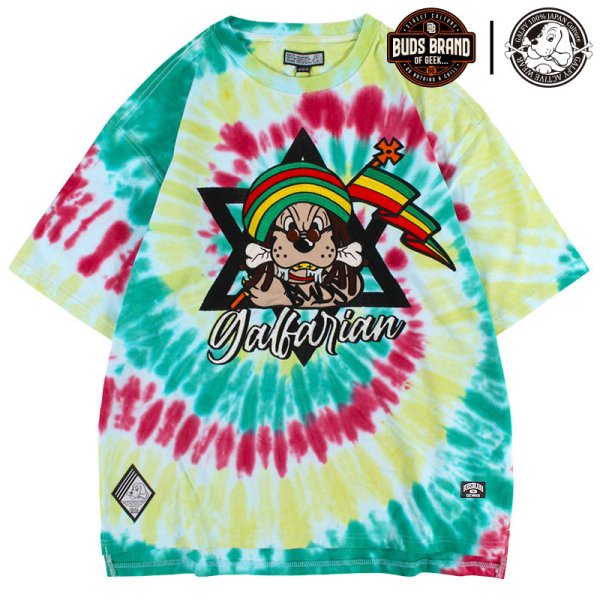 画像1: BUDS（バッズ）x GALFY “RAGGA 犬 TEE” (1)