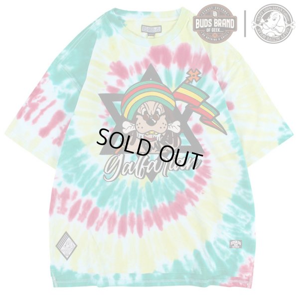 画像1: 【ラスト中型犬（L）のみ】BUDS（バッズ）x GALFY “RAGGA 犬 TEE” (1)