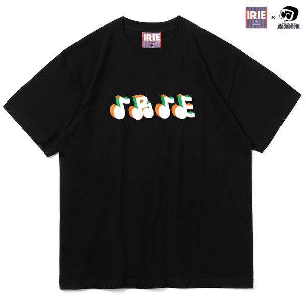 画像1: 【ラストLのみ】IRIE by irielife(アイリー バイ アイリーライフ) “×KIRARIN ONPU FONT TEE” (1)