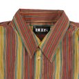 画像3: 【ラストXLのみ】BUDS（バッズ）“PUCKERING STRIPE SHIRT” (3)