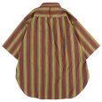 画像2: 【ラストXLのみ】BUDS（バッズ）“PUCKERING STRIPE SHIRT” (2)