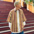 画像12: 【ラストXLのみ】BUDS（バッズ）“PUCKERING STRIPE SHIRT” (12)