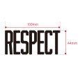 画像3: PeeTee. (ピーティー) “RESPECT CUTTING STICKER” (3)