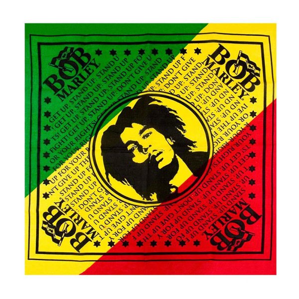 画像1: 【2025.03.12再入荷】BOB MARLEY “Rights BANDANA” (1)