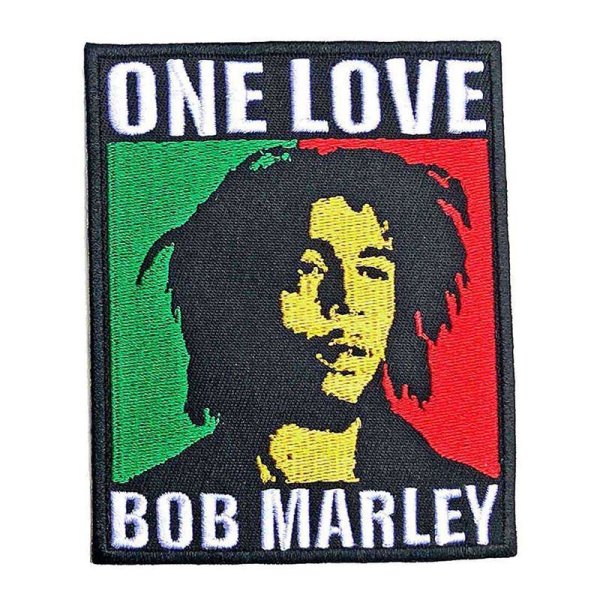 画像1: 【2025.04.01再入荷】BOB MARLEY “One Love PATCH / ワンラブ ワッペン” (1)