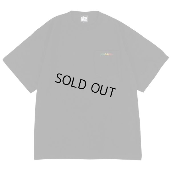 画像1: KINGSIZE（キングサイズ）“RASTA LOGO POCKET TEE” (1)