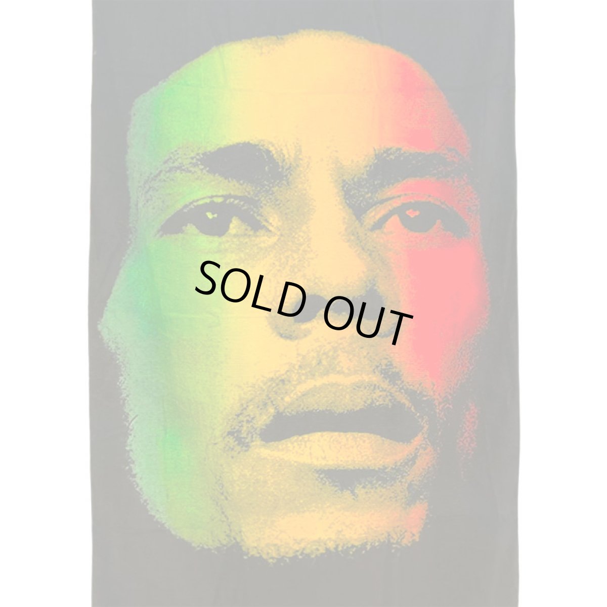 画像2: BOB MARLEY RASTA FACE TOWEL -ボブ・マーリー ラスタフェイスタオル- (2)