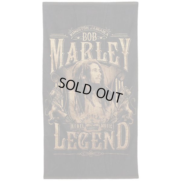 画像1: BOB MARLEY LEGEND TOWEL -ボブ・マーリー レジェンドタオル- (1)