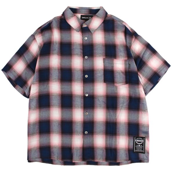 画像1: KINGSIZE（キングサイズ）“OMBRE S/S SHIRT” (1)