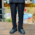 画像12: 【ラストXLのみ】PeeTee. (ピーティー) “STRIPE JACQUARD EASY PANTS” (12)