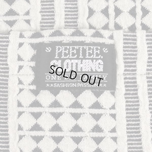 画像5: 【ラストLのみ】PeeTee. (ピーティー) “STRIPE JACQUARD TEE” (5)