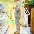 画像12: 【ラストLのみ】PeeTee. (ピーティー) “STRIPE JACQUARD TEE” (12)