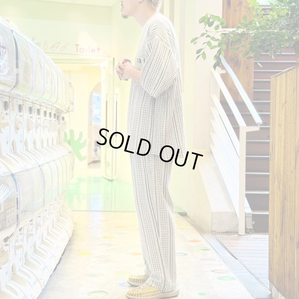 画像12: 【ラストLのみ】PeeTee. (ピーティー) “STRIPE JACQUARD TEE” (12)