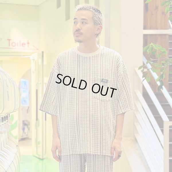 画像9: 【ラストLのみ】PeeTee. (ピーティー) “STRIPE JACQUARD TEE” (9)