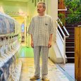 画像11: 【ラストLのみ】PeeTee. (ピーティー) “STRIPE JACQUARD TEE” (11)