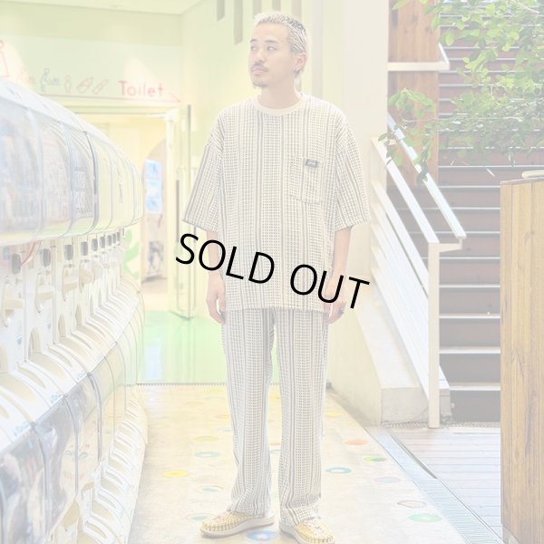 画像11: 【ラストLのみ】PeeTee. (ピーティー) “STRIPE JACQUARD TEE” (11)