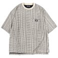 画像1: 【ラストLのみ】PeeTee. (ピーティー) “STRIPE JACQUARD TEE” (1)