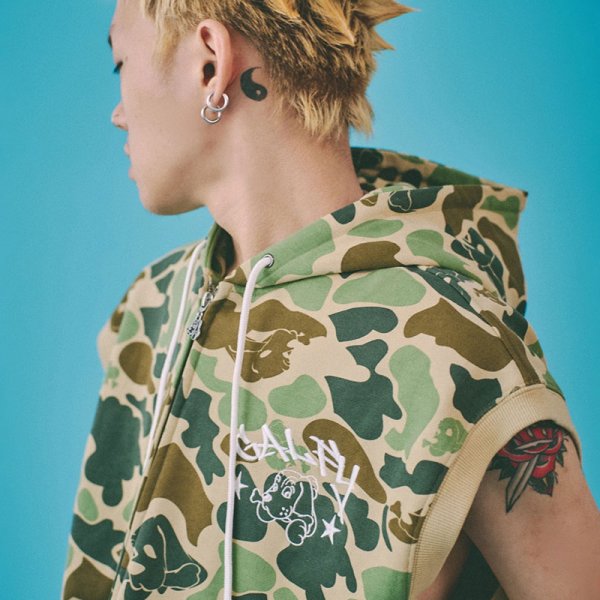 画像10: GALFY(ガルフィー) “ガルフィーカモノースリパーカー” (10)