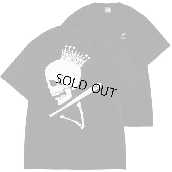 画像1: 【ラストLのみ】KINGSIZE（キングサイズ）“KING SKULL TEE” (1)