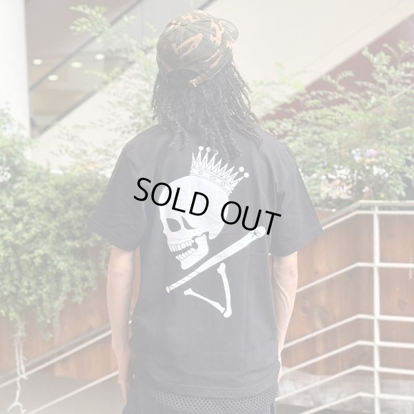 画像9: 【ラストLのみ】KINGSIZE(キングサイズ)“KING SKULL TEE” (9)
