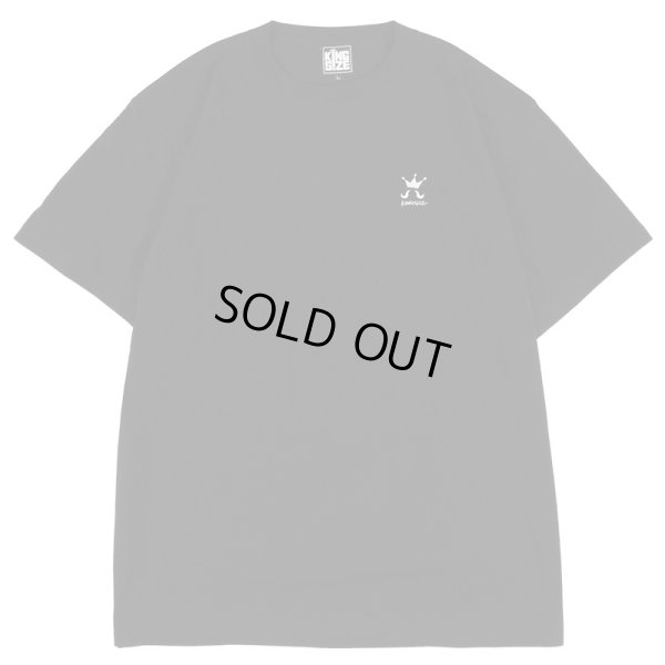 画像2: 【ラストLのみ】KINGSIZE(キングサイズ)“KING SKULL TEE” (2)