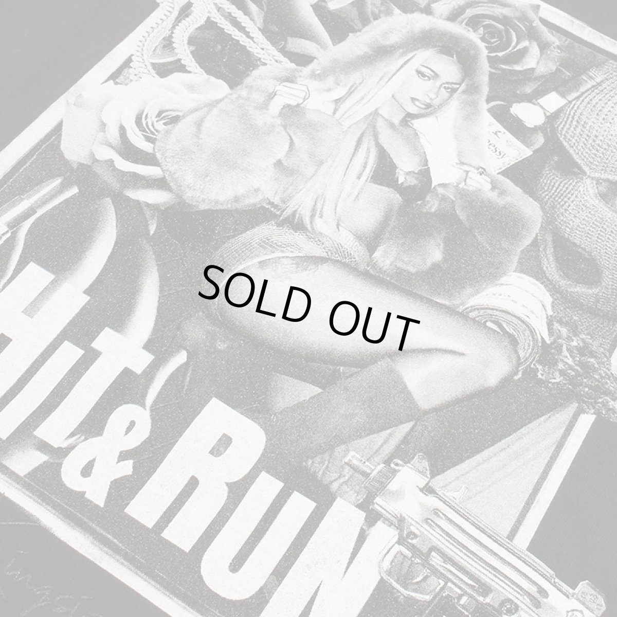 画像9: 【ラストLのみ】KINGSIZE（キングサイズ）“HIT&RUN TEE” (9)